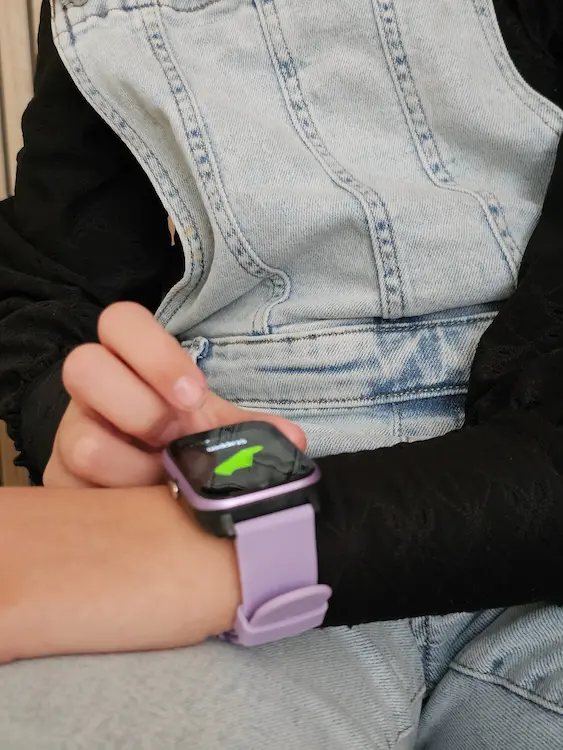 GPS horloge kind