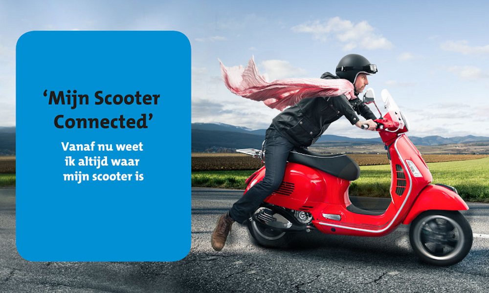 GPS trackers voor Scooters one2track