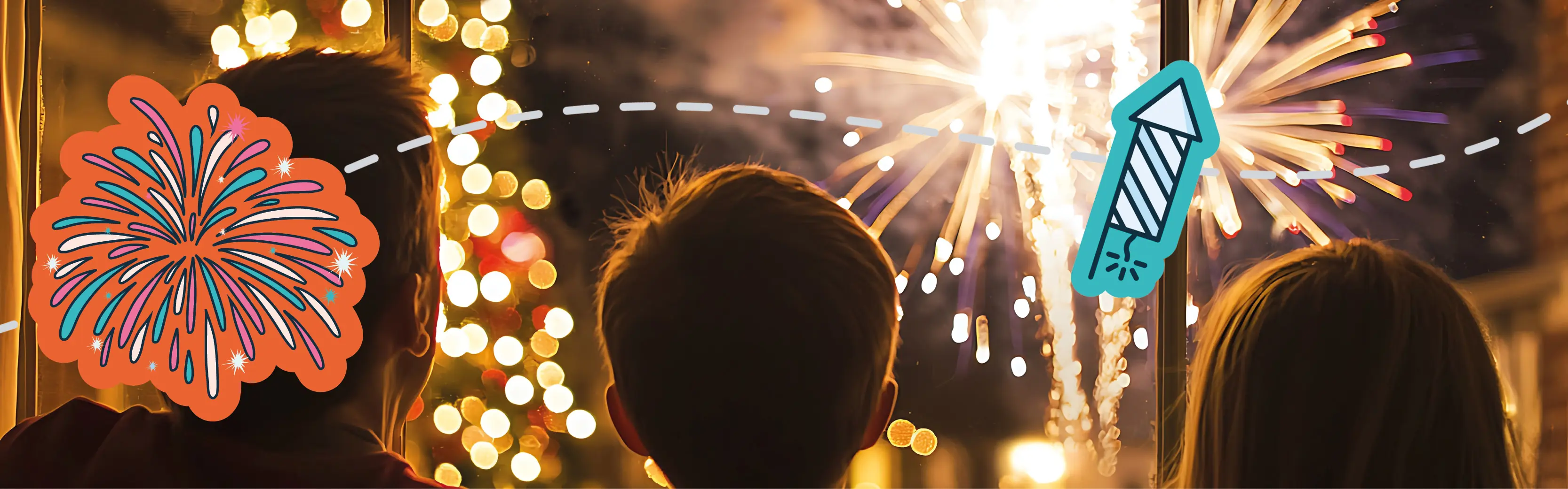 Oudejaarsavond met kinderen