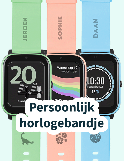 Maak je horloge nóg persoonlijker met een naambandje!
