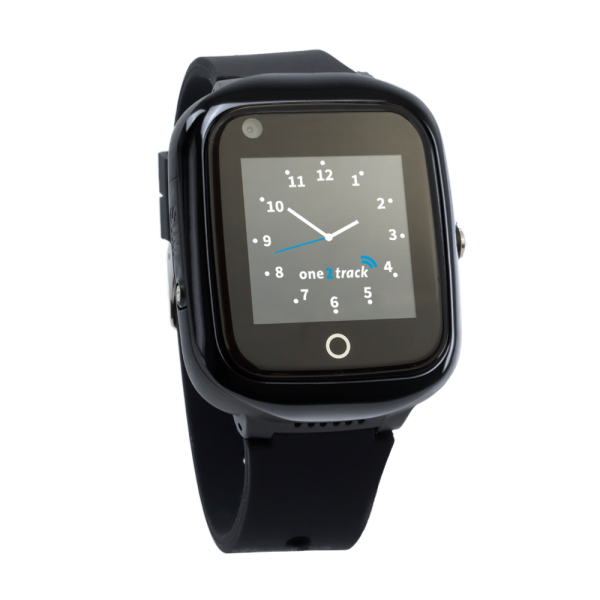 Connect_NEO_GPS_telefoonhorloge_voor_kinderen_analoge_klok_zwart