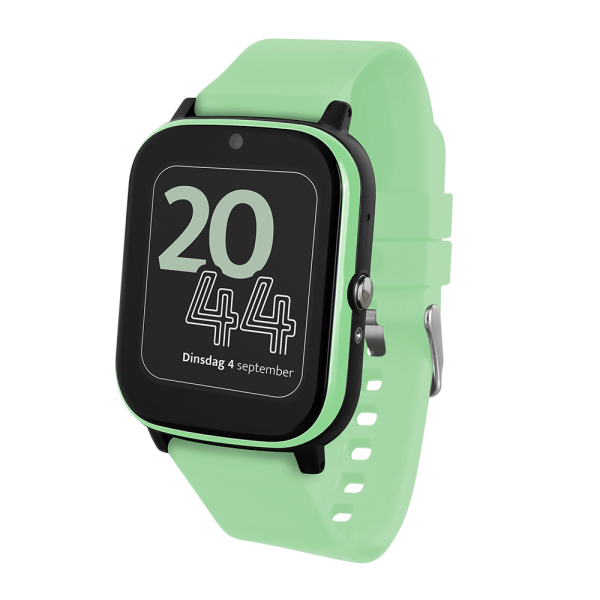 Connect_NEXT_Groen_zijknop_GPS_telefoon_horloge_voor_kinderen_met_videobellen