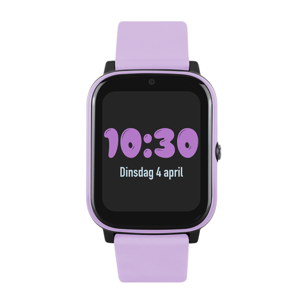 Connect_NEXT_Paars_voorzicht_GPS_telefoon_horloge_voor_kinderen_met_videobellen