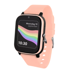 Next Watch - ConnectNext-peach-zijknop-bgtransparant